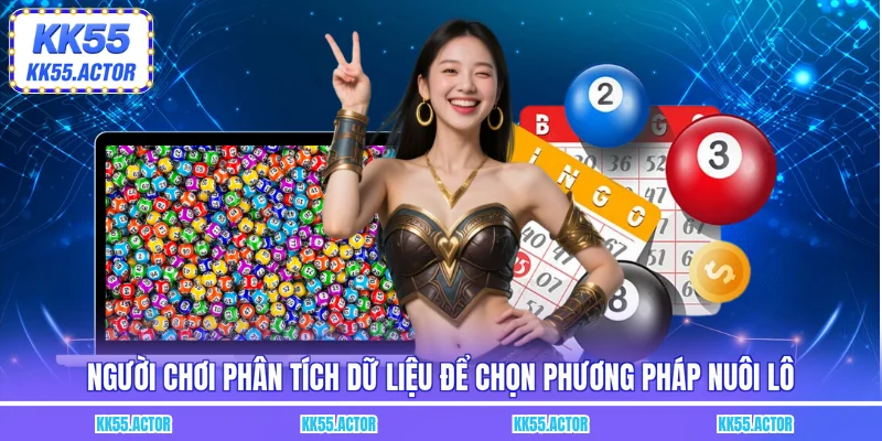 Người chơi phân tích dữ liệu để chọn phương pháp nuôi lô
